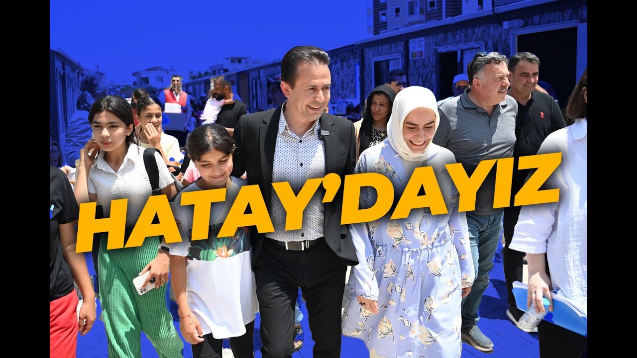  Hatay Kırıkhan'dayız! Üç Etap Konteyner Kentimizde Kalan Depremzedelerimizle Buluştuk 