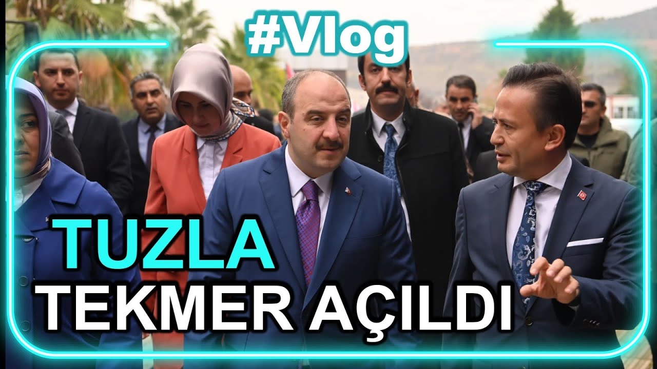 Tuzla TEKMER Açılış Vlog |Türkiye'de Bir İlk