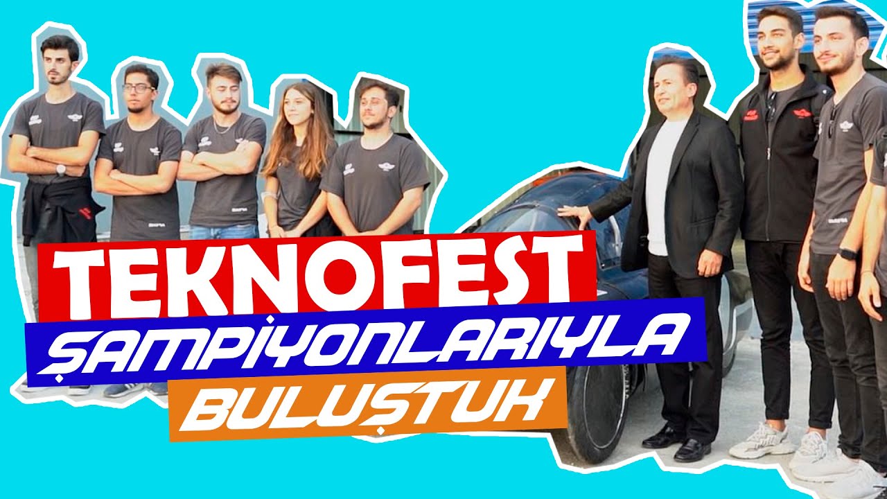 TeknoFest Şampiyonu Elektrikli Aracı Tasarlayan Gençlerle Buluştuk | VLOG