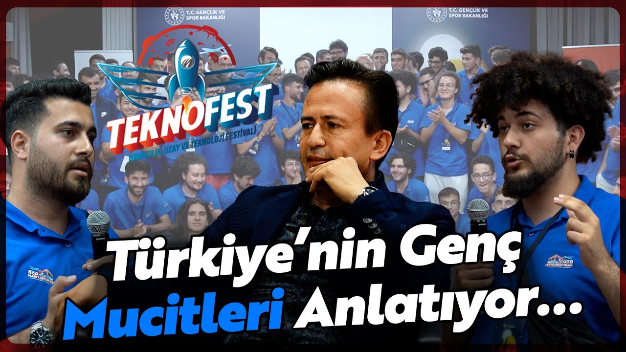 Yerli ve Milli İcatlar! TeknoFest Gençleri İle Sohbet