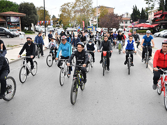 Tuzla’da Cumhuriyet Bayramı’na Özel Bisiklet Turu Düzenlendi